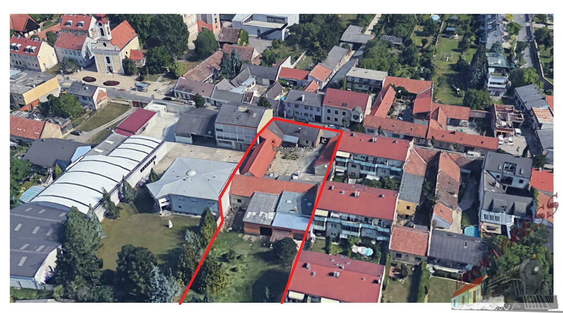 2500 m² Bauernhof oder Agrargebiet zur Vermietung direkt auf der Ortsstraße 102, 2331 Vösendorf.